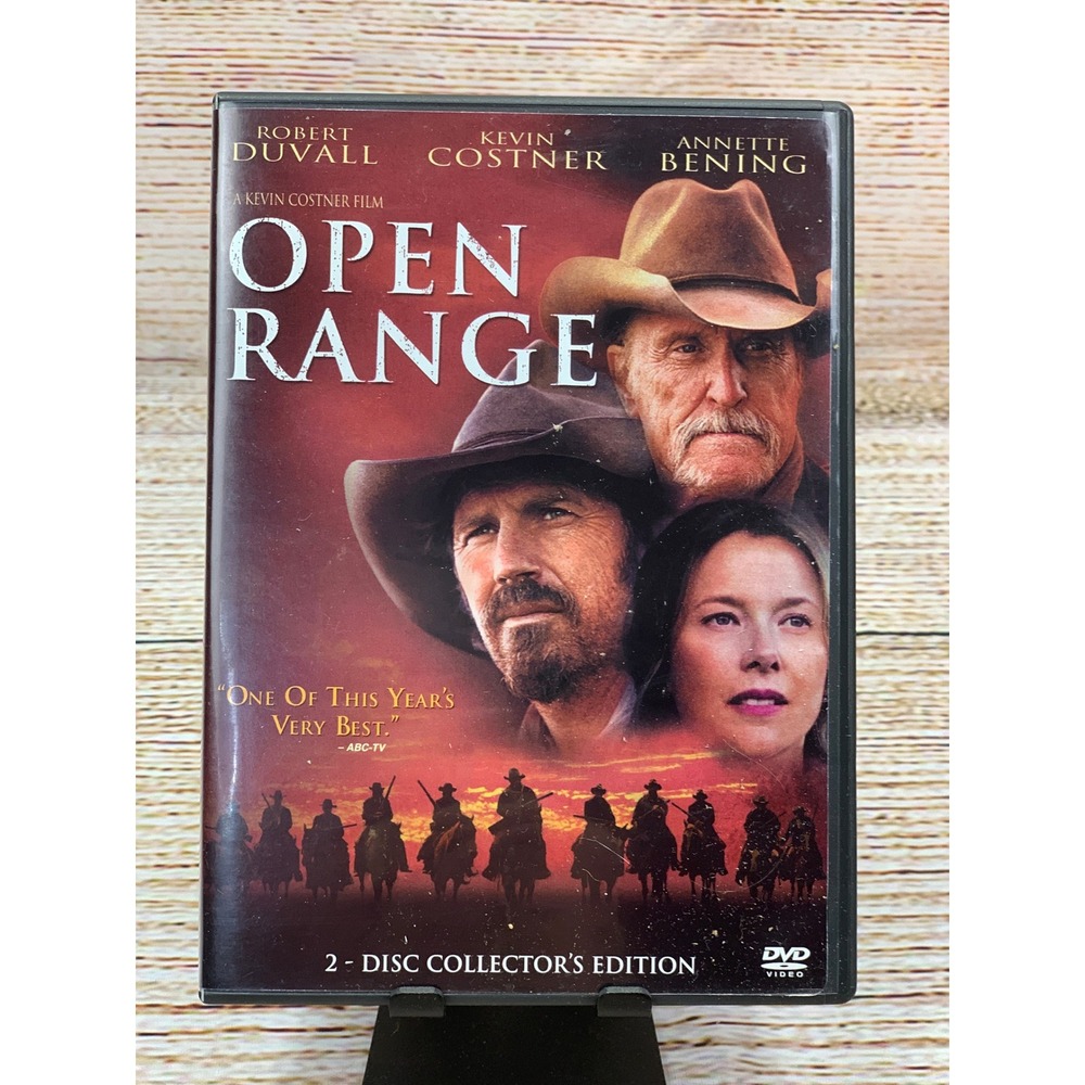 Open Range‎ [2003 DVD] Robert Duvall Kevin Costner Annette Bening 2-Disc Edition